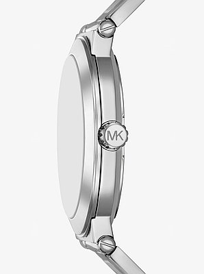 Reloj Billie oversize en tono plateado