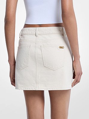 Denim Mini Skirt