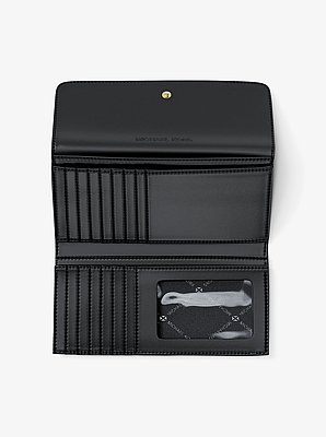 Jet Set Large Logo Trifold Wallet