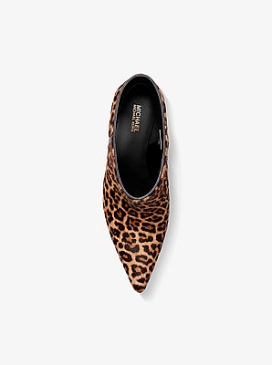 Nalia Leopard Print Calf Hair Boot