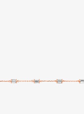 Collier de zircone cubique
