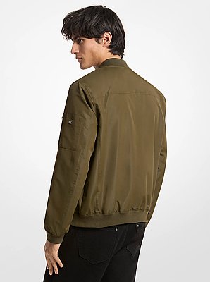 Woven Bomber Jacket