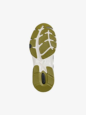 Sneaker Leo in materiale misto