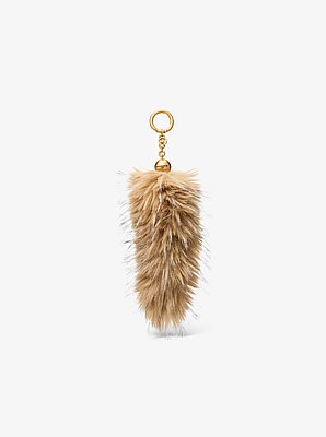 Faux Fur Bag Charm
