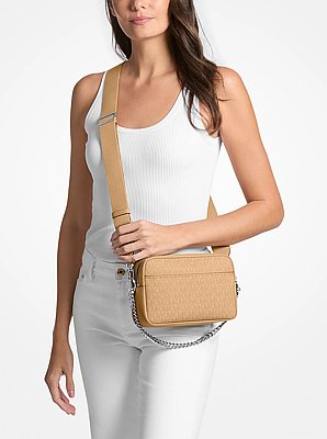 Bryant Medium Signature Logo Camera Crossbody Bag