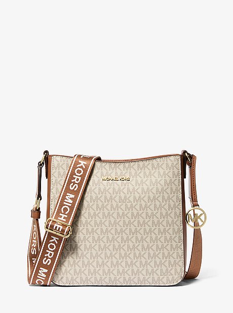 Jet Set Travel Small Signature Logo Messenger Bag
