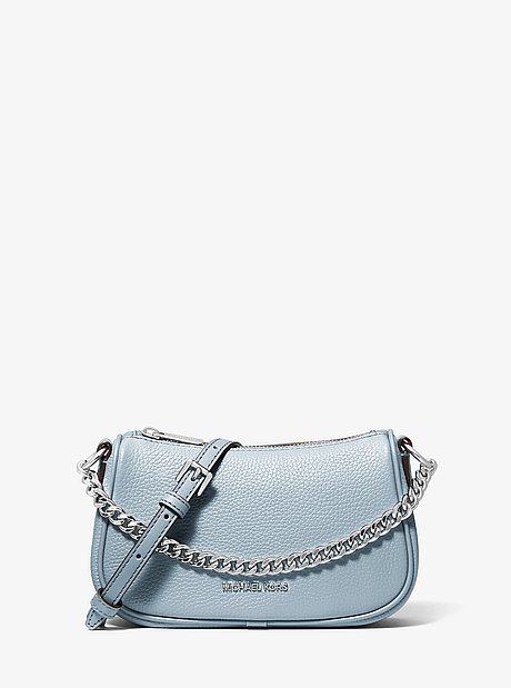Petit sac &agrave; bandouli&egrave;re Carmela en cuir grain&eacute;
