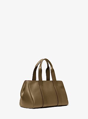 Foster Small Pebbled Leather Satchel
