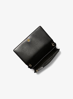 Borsa a tracolla Jet Set media in pelle effetto cavallino stampa maculata