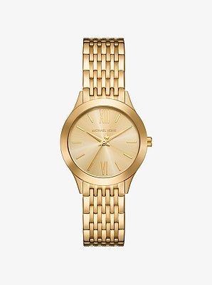 Mini Aspyn Gold-Tone Watch