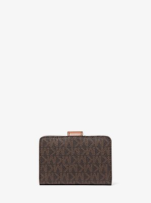 Jet Set Travel Small Signature Logo Billfold Wallet