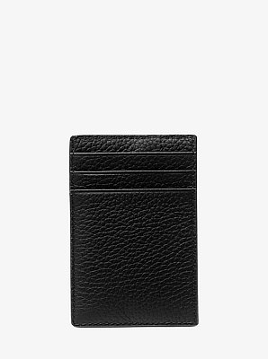 Hudson Pebbled Leather Card Case