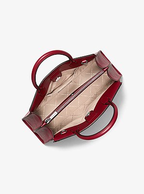 Greta Medium Leather Satchel