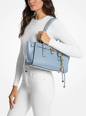 Hamilton Moderne Small Leather Satchel