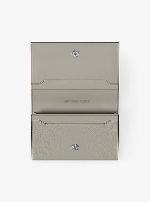 Hudson Pebbled Leather Card Case
