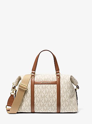 Beck Medium Signature Logo Satchel