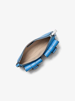 Enveloptas Zoe van getrommeld leer, klein