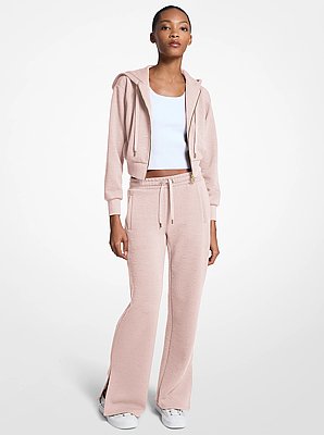 Logo Jacquard Knit Pants