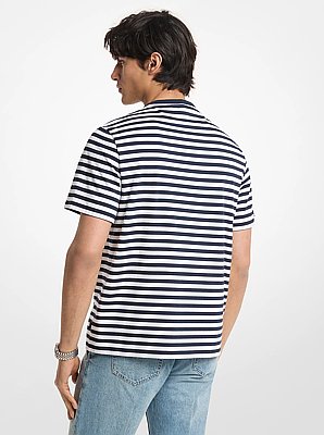Provence Striped Cotton Jersey T-Shirt