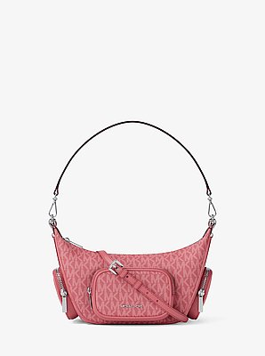 Merritt Small Signature Logo Convertible Shoulder Bag