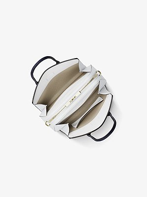 Laila Extra-Small Color-Block Leather Crossbody Bag