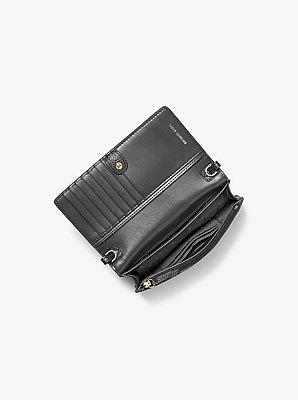 Bandolera Jet Set peque&ntilde;a para smartphone convertible de piel granulada