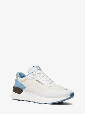 Sneaker Trevor van gemengd materiaal