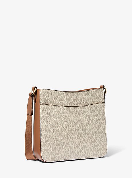 Jet Set Travel Small Signature Logo Messenger Bag