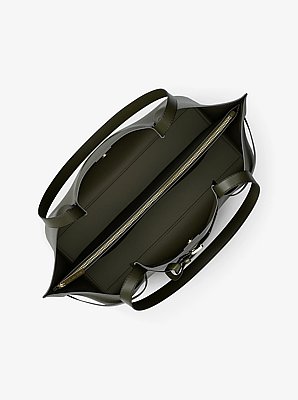 Emilia Large Pebbled Leather Tote Bag