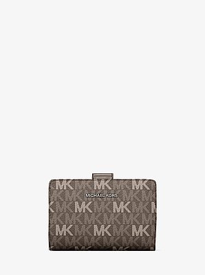 Jet Set Travel Medium Signature Logo Billfold Wallet