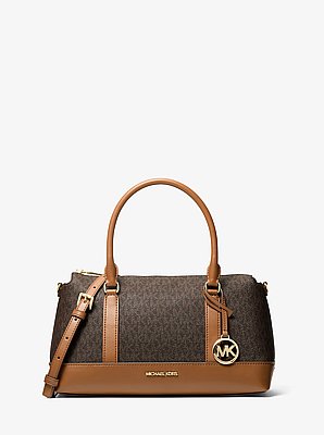 Andie Medium Signature Logo Satchel