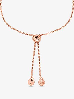 Fulton Precious Metal-Plated Sterling Silver Slider Bracelet