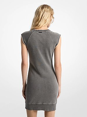 Abito in felpa di cotone