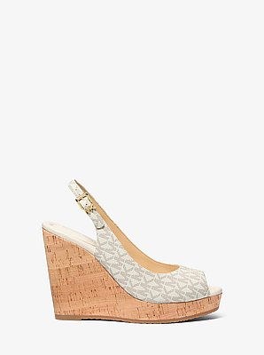 Wedge Rosie mit Signature-Logomuster