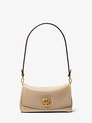 Petite pochette Bryant en cuir textur&eacute;