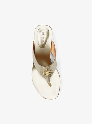Anneka Metallic Thong Sandal