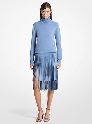 Su&eacute;ter de cuello de tortuga Joan de cachemir