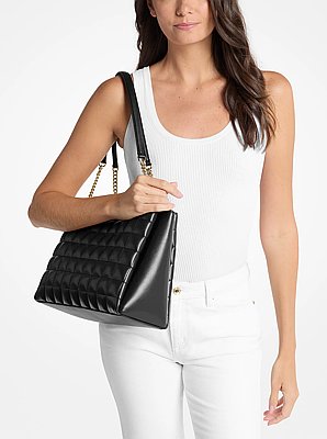 Soho Medium Quilted Tote Bag