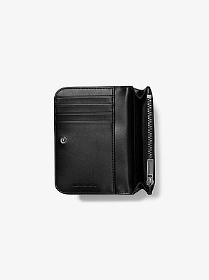 Hudson Pebbled Leather Billfold Wallet