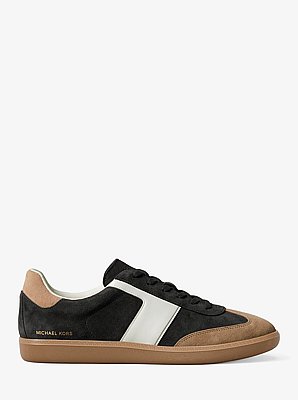 Jovie Color-Block Suede Sneaker