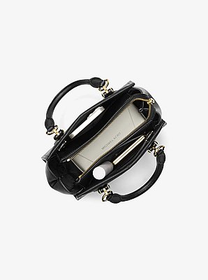 Bandolera Marilyn peque&ntilde;a de piel saffiano