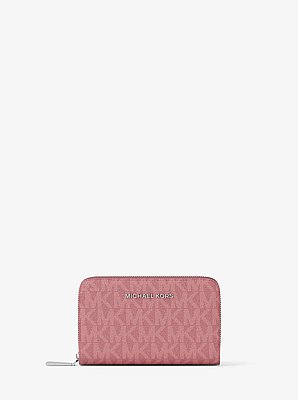 Jet Set Small Signature Logo Wallet