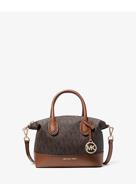 Hyde Small Signature Logo Satchel