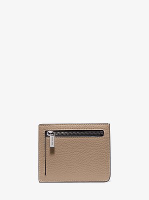 Hudson Pebbled Leather Card Case