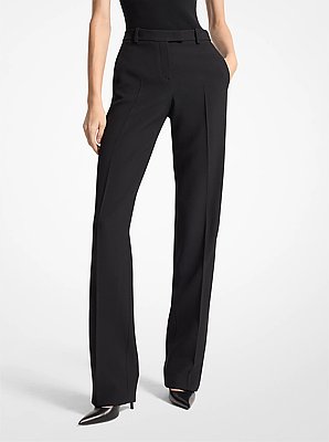 Double Crepe Sabl&eacute; Tuxedo Trousers