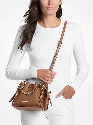 Bolsa cruzada Mina peque&ntilde;a con cadena
