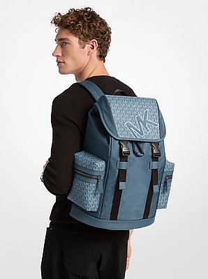 Sac &agrave; dos Cooper en nylon &agrave; logo Signature
