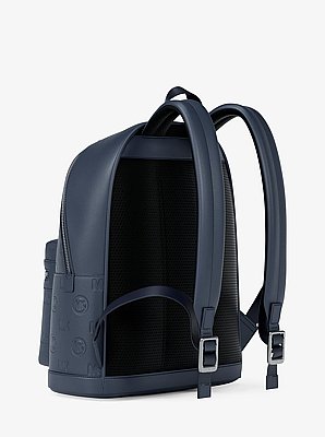 Cooper Medium Logo Debossed Dome Backpack