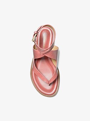 Irene Leather Thong Sandal