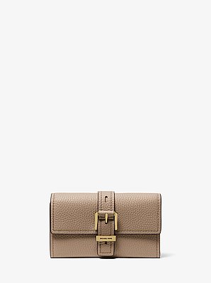 Trifold-Brieftasche Nolita Medium aus gekrispeltem Leder